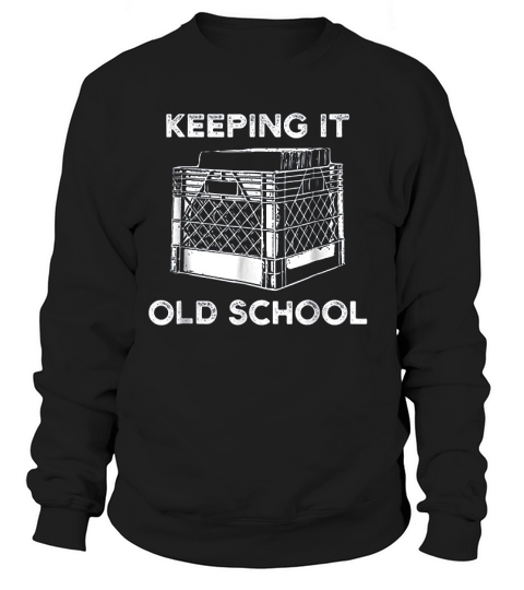 Keeping It Old School Record Vinyl Sweatshirt Unisex