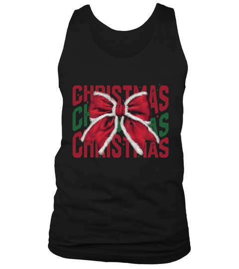 Christmas bow4 Tank Top Unisex