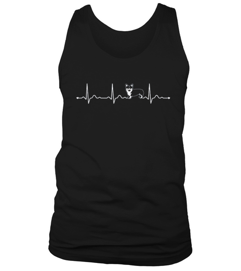 Corgi Heartbeat Tank Top Unisex
