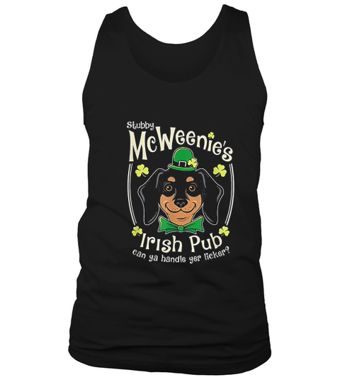 Dachshund St. Patricks Day Tank Top Unisex