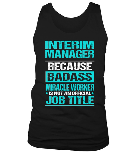 INTERIM MANAGER Tank Top Unisex