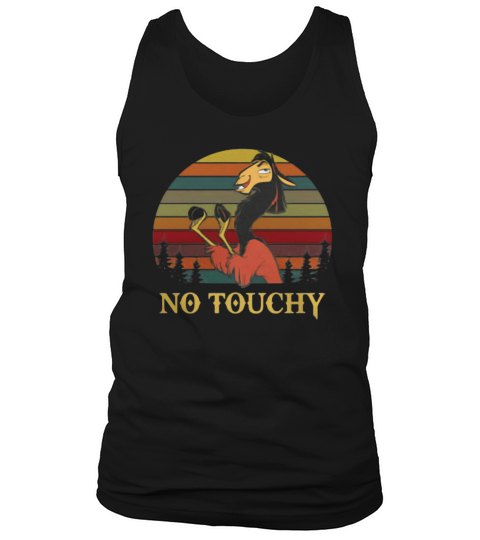 Kuzco Llama No touchy vintage shirt Tank Top Unisex