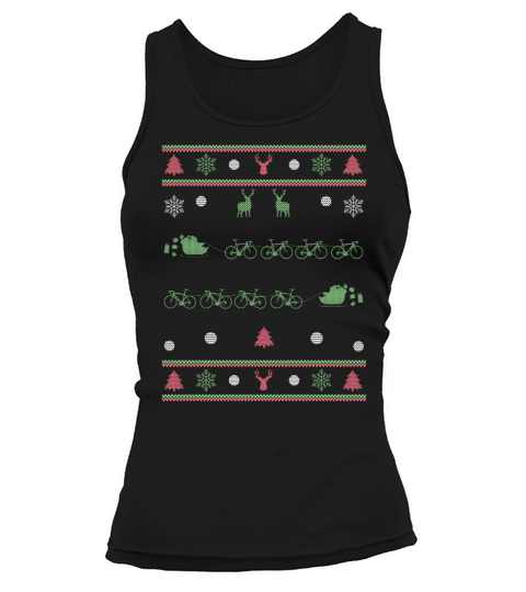Cycling Christmas Tank top Woman
