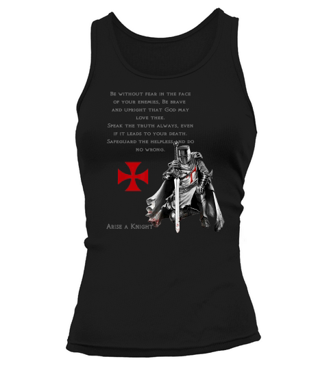Knights Templar Warrior For Jesus And God Bible For Faith Premium Tank top Woman