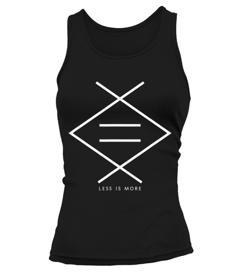 Less Is More Minimalist Design - Minimalist Wardrobe T-shirt Tank top Woman