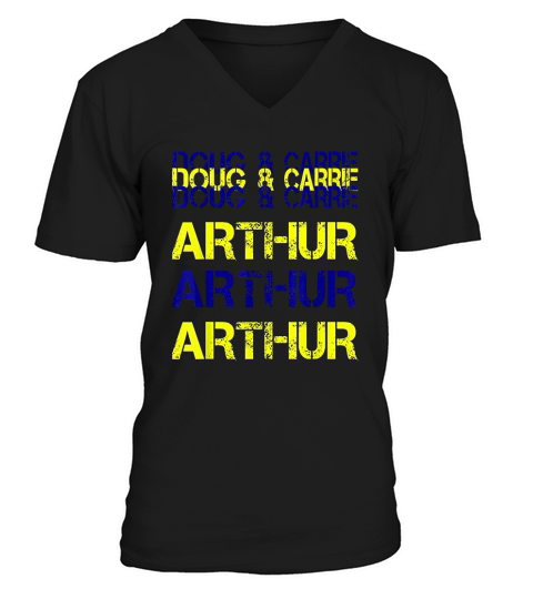 Doug And Carrie V-Neck T-shirt