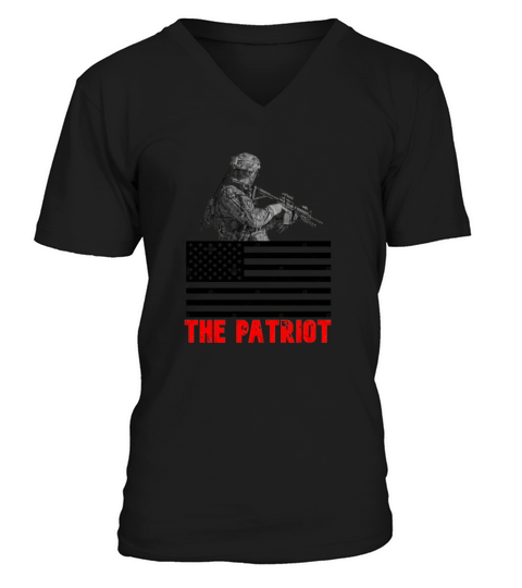 Special Forces THE PATRIOT V-Neck T-shirt
