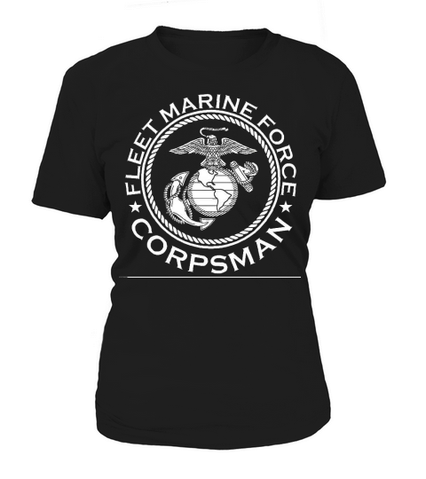 Fleet Marine Force Corpsman Officially Licensed Women's T-Shirt