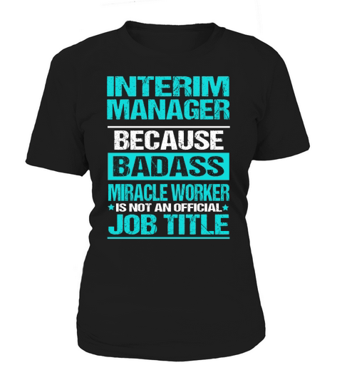 INTERIM MANAGER Women's T-Shirt