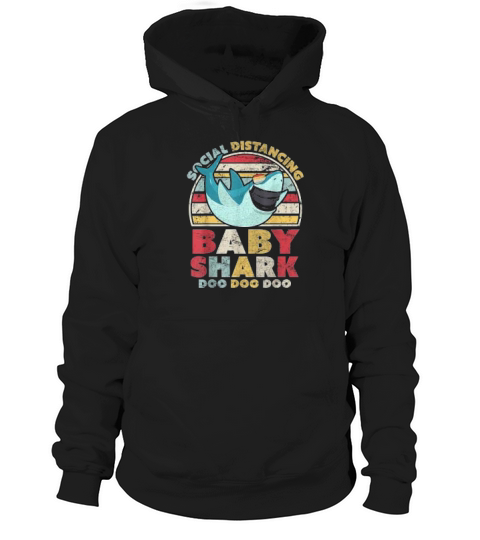 Baby Shark Vintage Hoodie Unisex