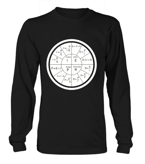 Electrical - Ohms Law Electrical Engineering T-Shirt Long sleeved Unisex