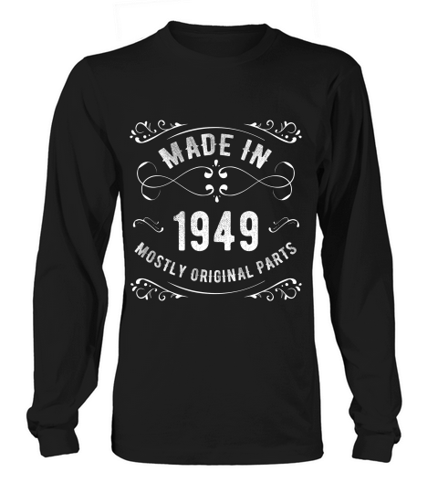 Made In 1949 Vintage 70th Birthday Gift A T-shirt Long sleeved Unisex
