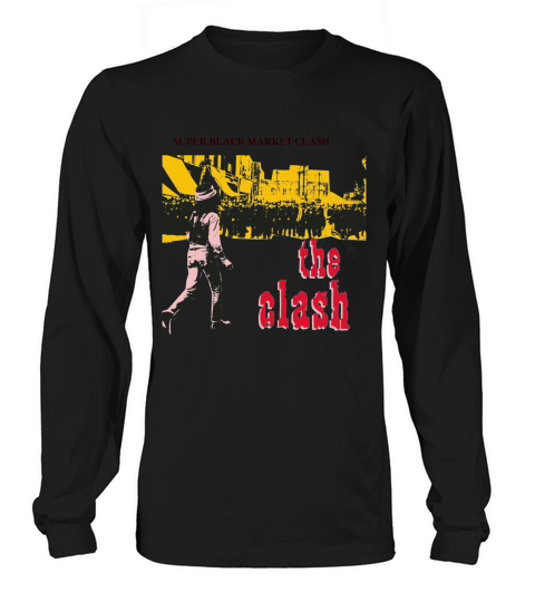 The C - Super Black Market Clash. Long sleeved Unisex