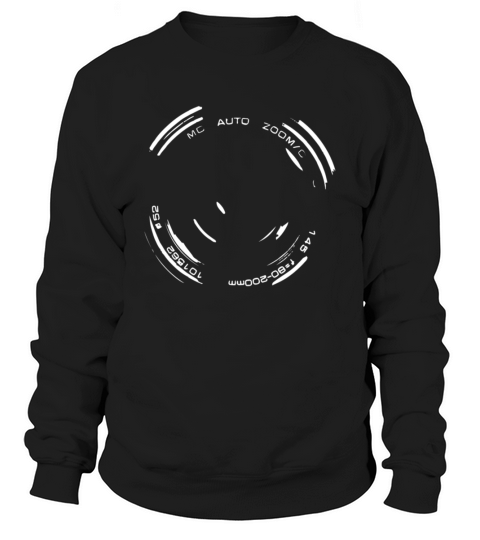 Camera Lens Sweatshirt Unisex