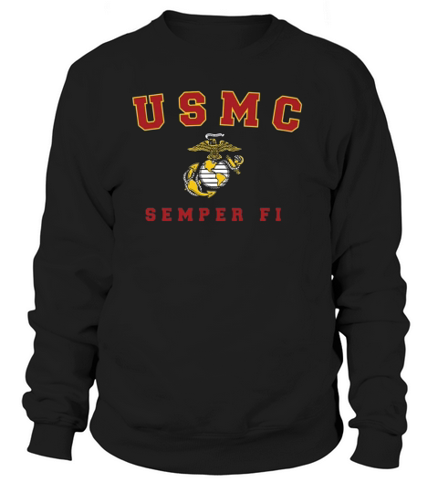 USMC Veteran Marines Semper FI Sweatshirt Unisex