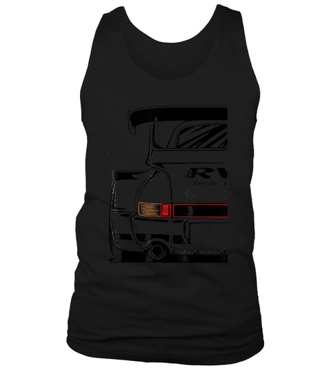 Japanese Automotive Retro Race Men Vintage Tuning Car Tank Top Unisex