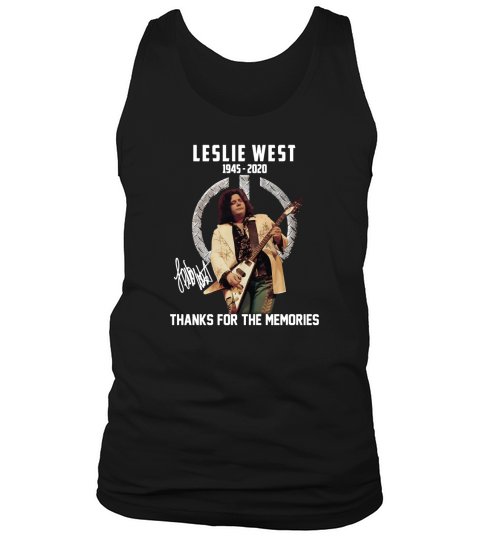 Leslie West 1945 2020 Thank You For The Memories Signature Tank Top Unisex