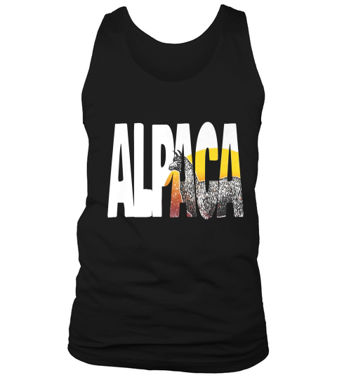 Love Alpaca Llama Print Design Spirit Anima T-shirt Tank Top Unisex