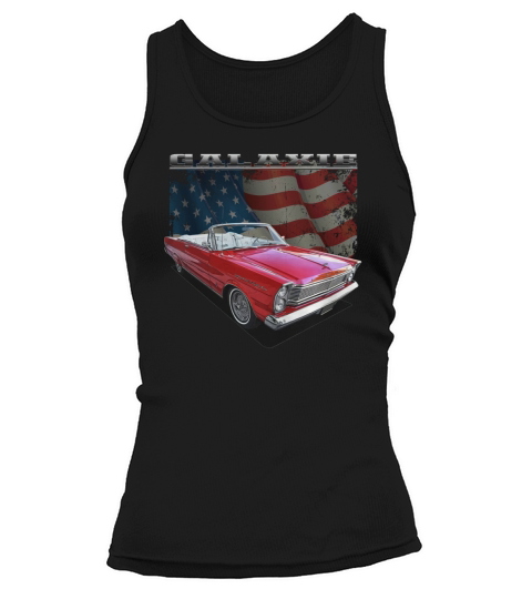 1965 Galaxie 500 Convertible Red Tank top Woman