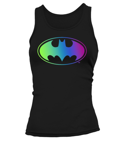 Batman Neon Logo Colors T-Shirt Unisex Tank top Woman
