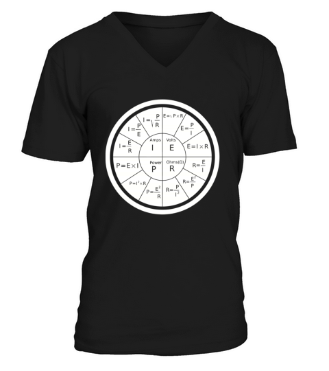Electrical - Ohms Law Electrical Engineering T-Shirt V-Neck T-shirt