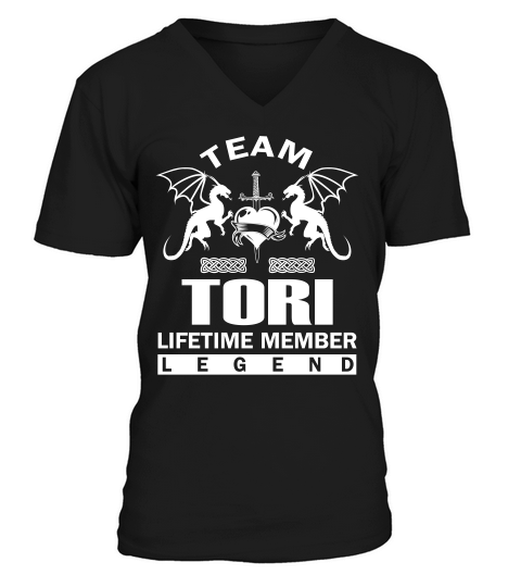 Funny Teamtori Lifetime Member Legend V-Neck T-shirt