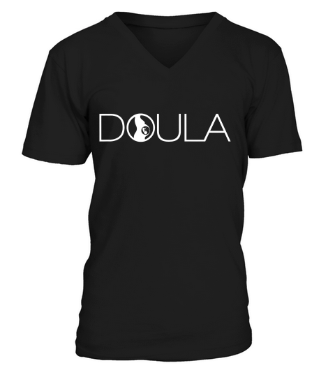 Shirt For Professional Birth Doula Labor Support Partner T-shirt V-Neck T-shirt