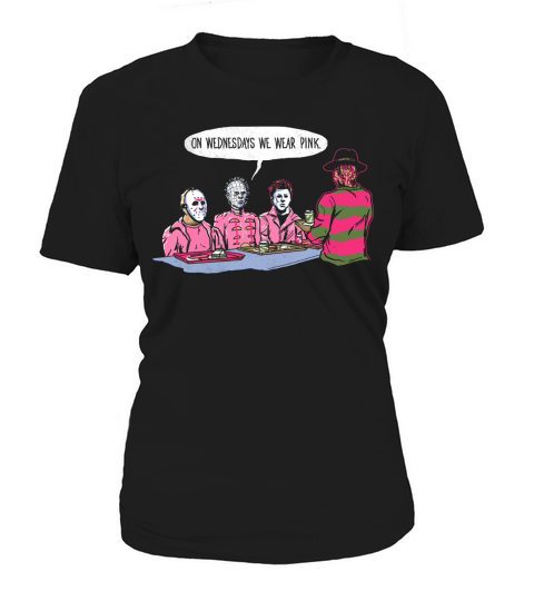 Horror On Wednesdays we wear pink Women's T-Shirt