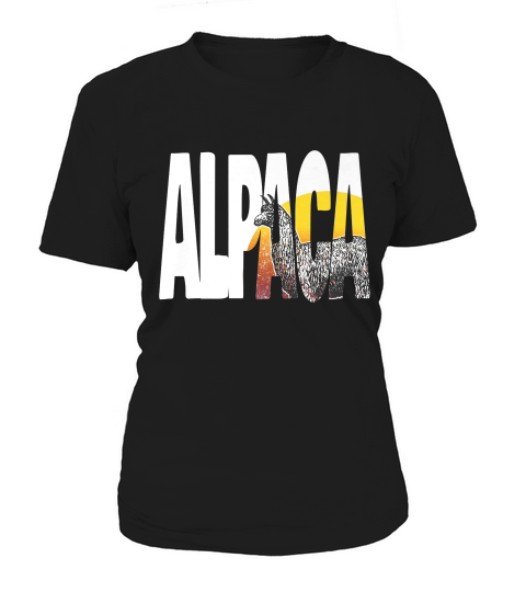 Love Alpaca Llama Print Design Spirit Anima T-shirt Women's T-Shirt