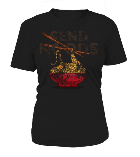 Send Noods Distressed Funny Ramen Noodle T-shirt Women's T-Shirt