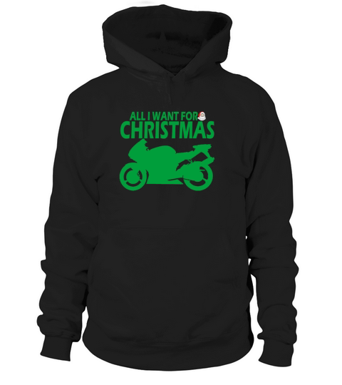 All I Want For Christmas Moorcicle Super Hoodie Unisex