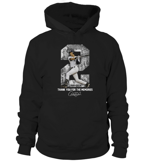 Derek Jeter Thank you for the memories Hoodie Unisex