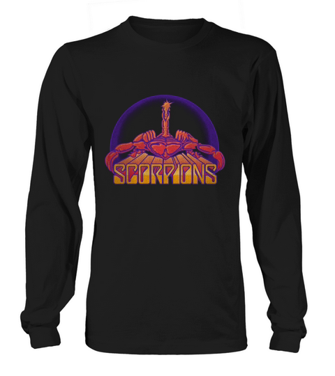 Scorpions German Rock Band Bright Scorpion Long sleeved Unisex