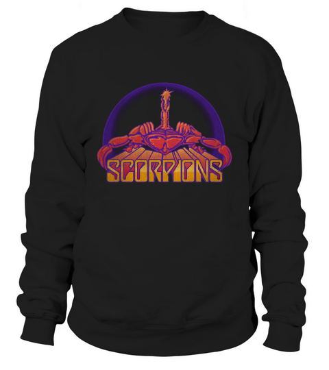 Scorpions German Rock Band Bright Scorpion Sweatshirt Unisex