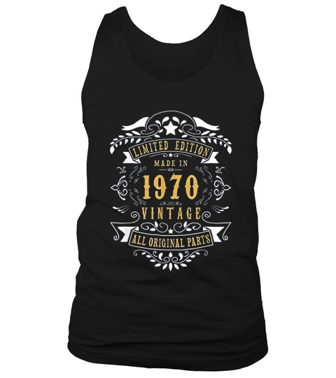 51 Years Old Made In 1970 Tank Top Unisex