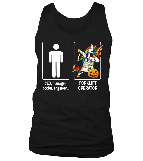 Forklift Operator Tank Top Unisex
