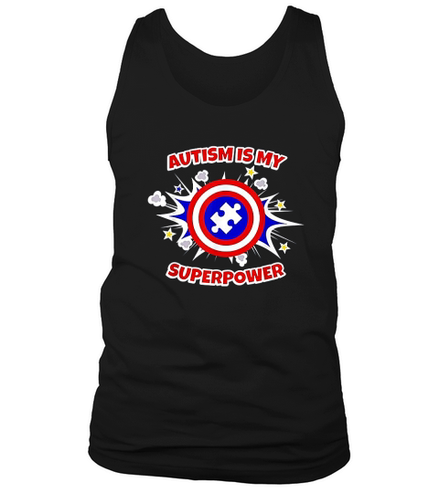 Is My Superpower Autistic Tank Top Unisex