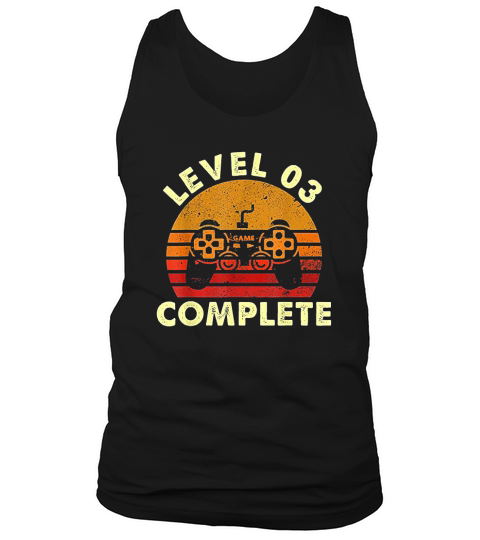 Level 3 Complete Vintage Celebrate 3rd Wedding Tank Top Unisex