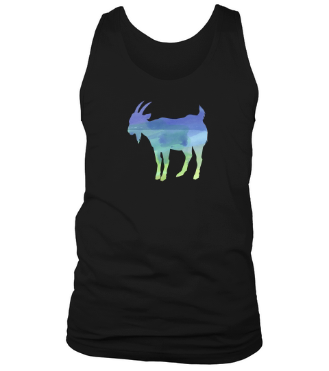 Water Color Goat Pet Water Color Gifts Zoologist Zoology Tank Top Unisex