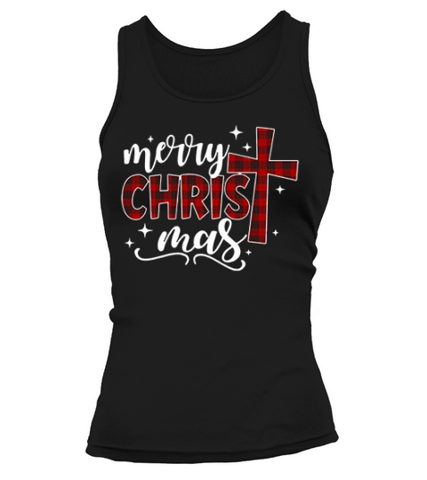 Merry Christmas Christ Cross Sweatshirt Nice Christmas Shirt Tank top Woman