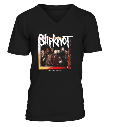 The End So Far Group Star Slipknot T Shirt V-Neck T-shirt