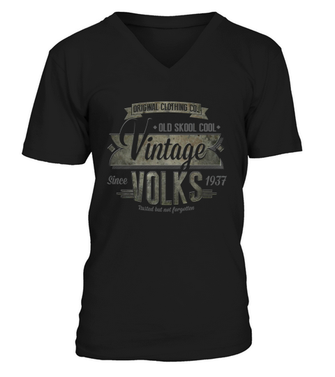 Vintage Volkswagen V-Neck T-shirt