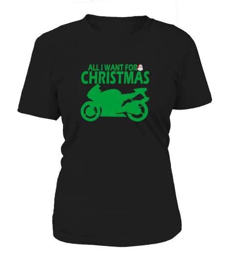 All I Want For Christmas Moorcicle Super Women's T-Shirt