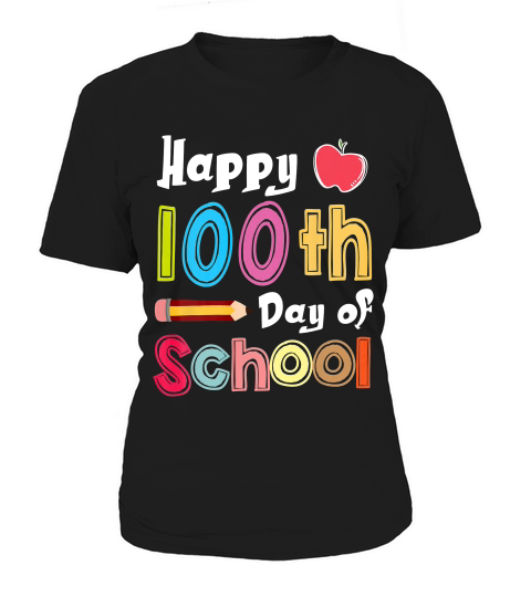 Happy 100th Day Of School For Teacher Or Child T-shirt Women's T-Shirt