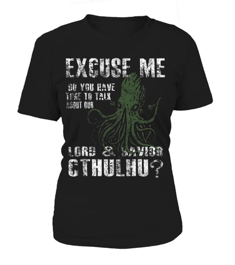 Lord & Savior Cthulhu Funny Parody Religion T-shirt Women's T-Shirt