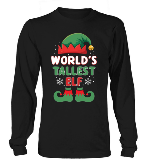 World s Tallest Elf 1.01 Long sleeved Unisex