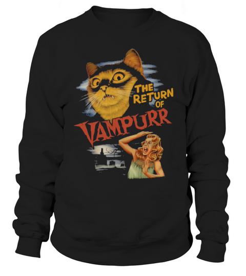 Cat Vampire The Return Of Vampurr Halloween Sweatshirt Unisex