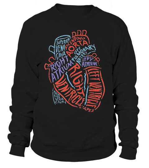 Heart Specialist Anatomy Doctor Medical Biology Sweatshirt Unisex