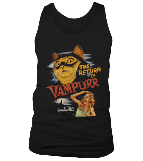 Cat Vampire The Return Of Vampurr Halloween Tank Top Unisex