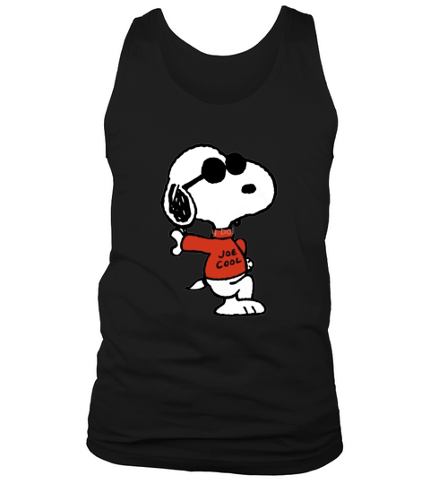The Peanuts - Snoopy Joe Cool - T Shirt Tank Top Unisex